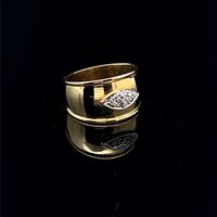 Anello Cianfrone Gioielli Donna Vintage in Oro Diamante 0.15 Ct ANOR-141-198 - ANOR-141-198